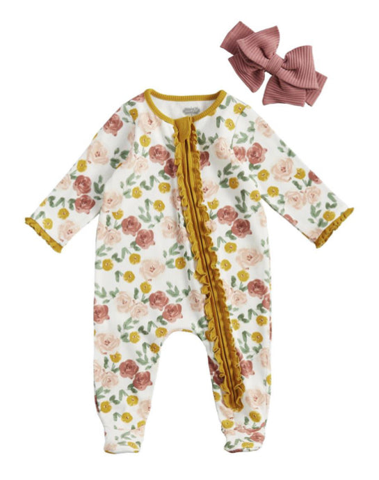 Mudpie Fall Rose Sleeper