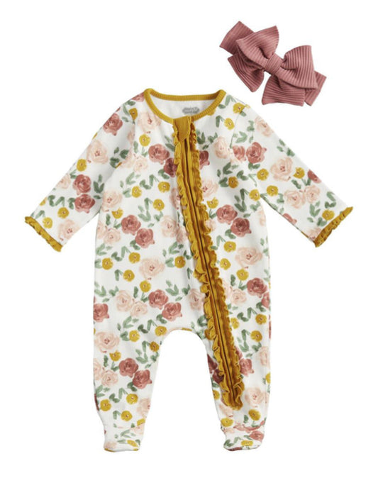 Mudpie Fall Rose Sleeper