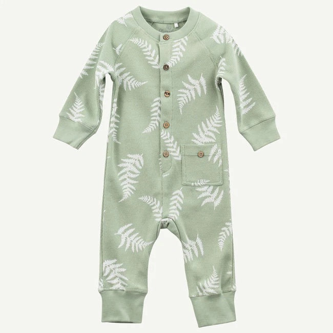Oliver & Rain Fern Print Jumpsuit