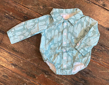 Cactus/Skull Onesie/Shirt