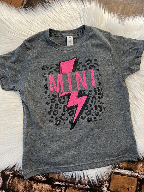 Leopard Lightning Bolt Tee