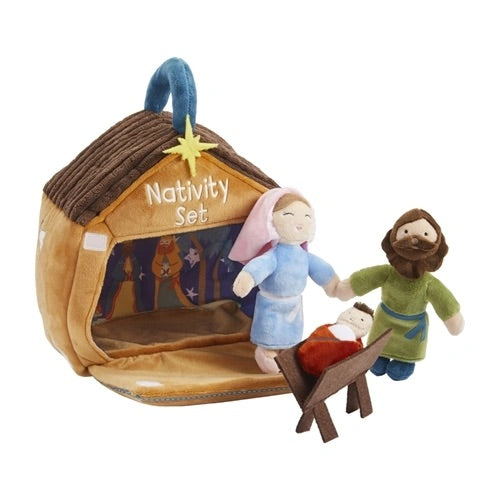 Mudpie plush Nativity Scene
