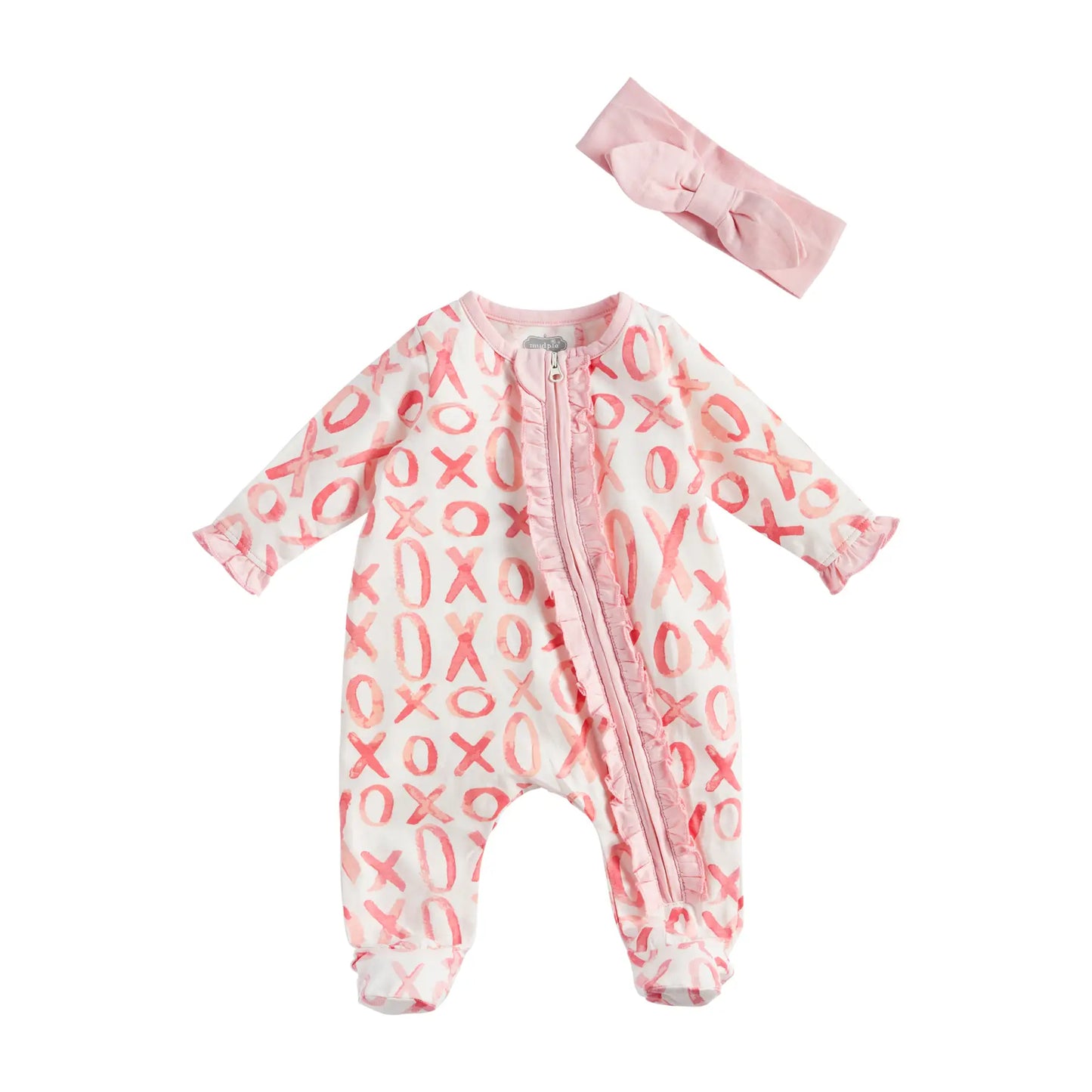 Mudpie XOXO Sleeper Set