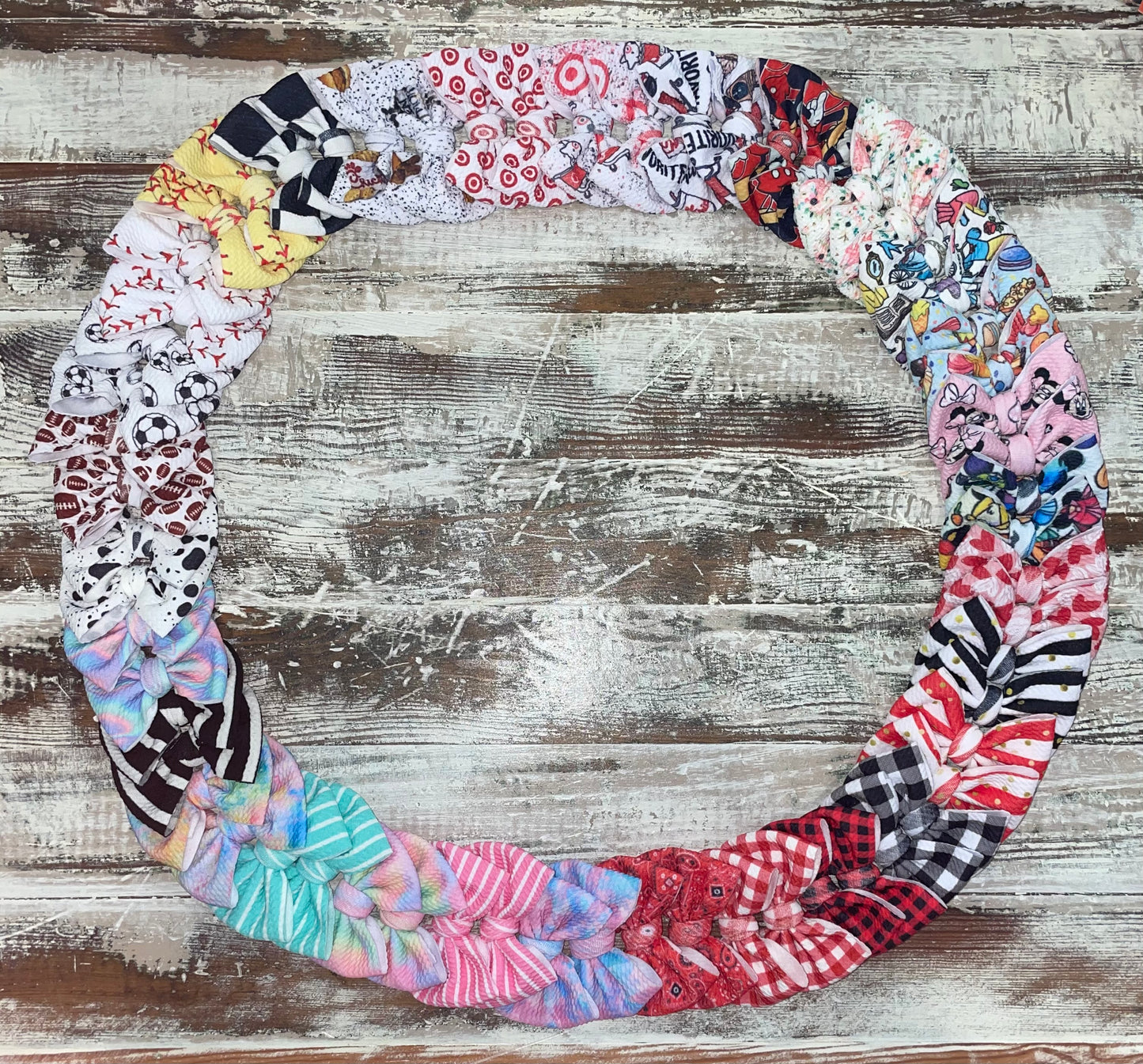 JJs 3in Printed Piggie Bows