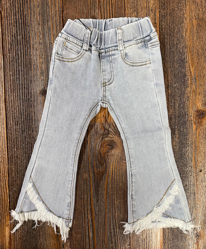 MLKids Shaggy Criss Cross Bottom Jeans - FP014