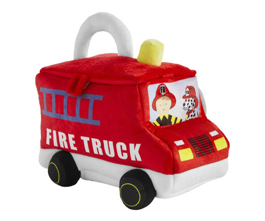 Mudpie Fire Truck Plush Set