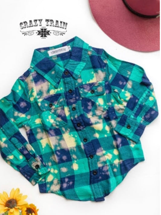 CT Acid Wash Button Down