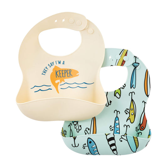 Mudpie Silicone Bib Set