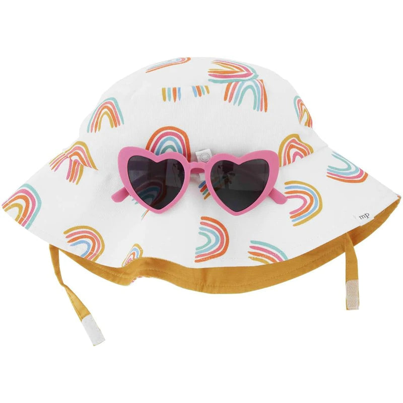 Mudpie Sun Hats w/Glasses