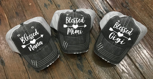 Blessed Grandparent Hats