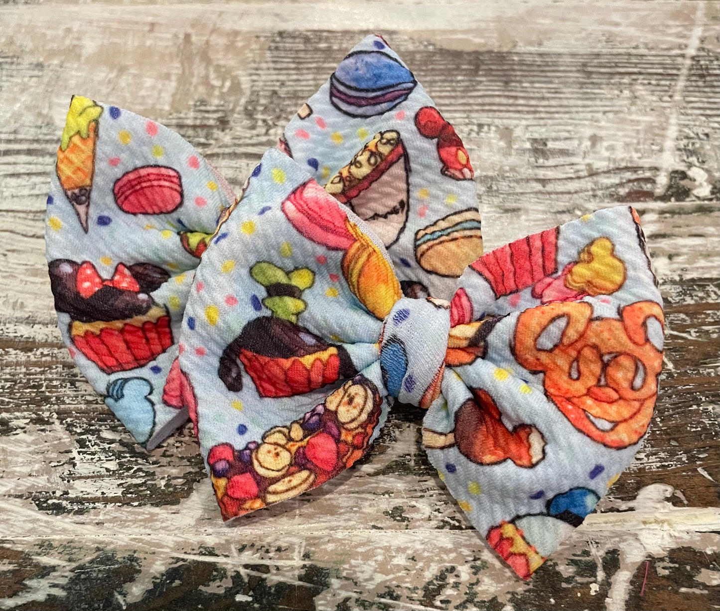 JJs 3in Printed Piggie Bows