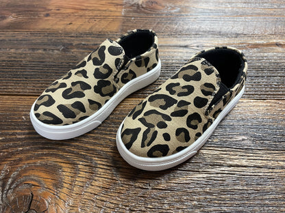 Leopard Slip Ons