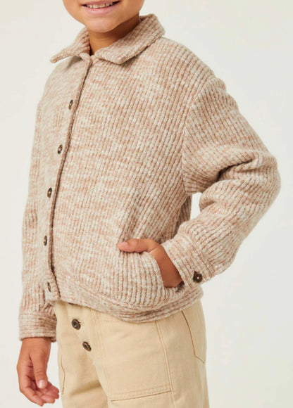 Hayden Button Up Knit Jacket 4345