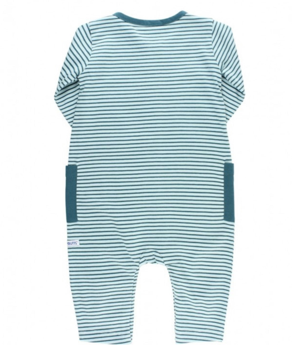 RuggedButts Twilight + Starlight Stripe Pocket Romper