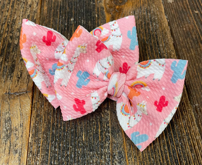 JJs 3in Printed Piggie Bows