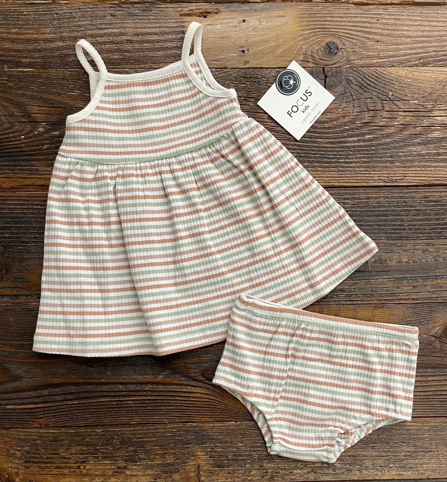 Focus Desert Tropics Dress & Bloomer Set