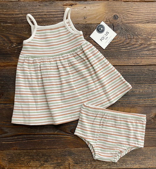 Focus Desert Tropics Dress & Bloomer Set