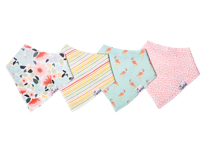 Copper Pearl Bandana Bib Sets