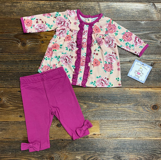 Three Sisters Demi Set - Plum