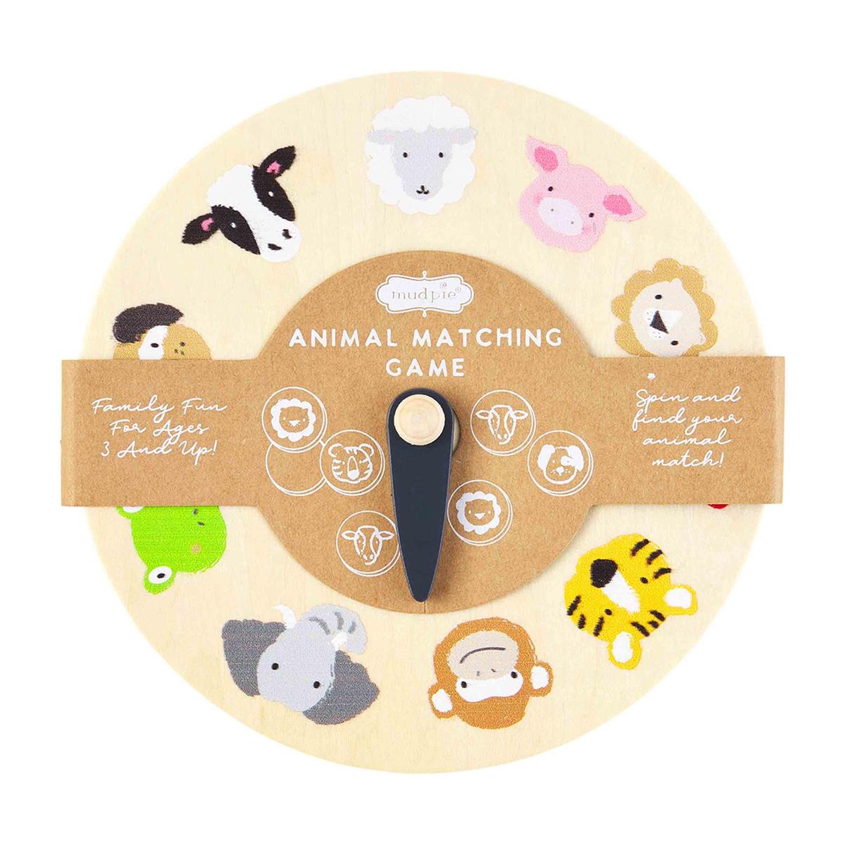 Mudpie Animal Matching Game
