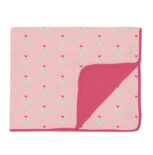 Kickee Pants Lotus Hay Bales Print Toddler Blanket