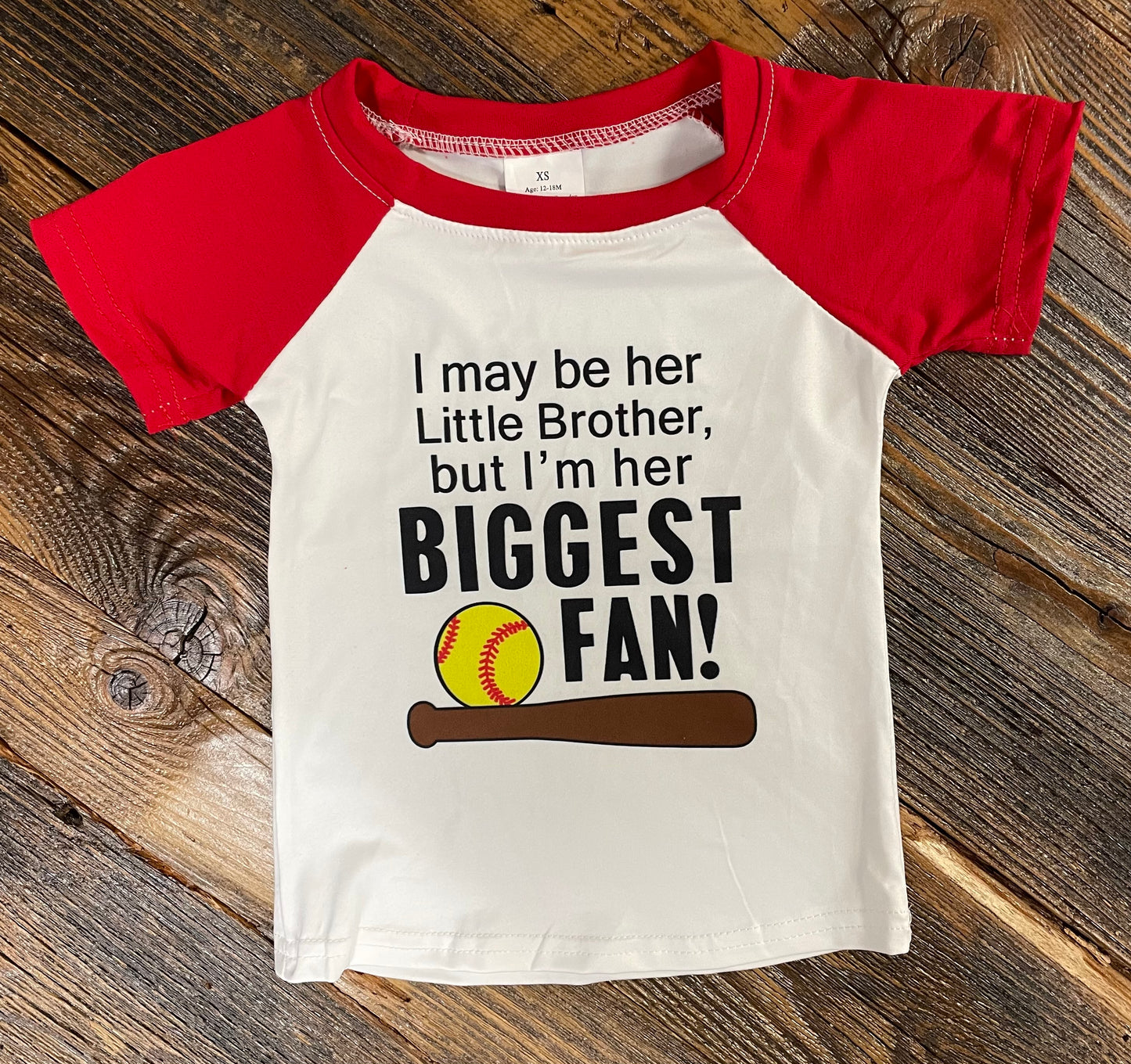 Softball Biggest Fan Tee