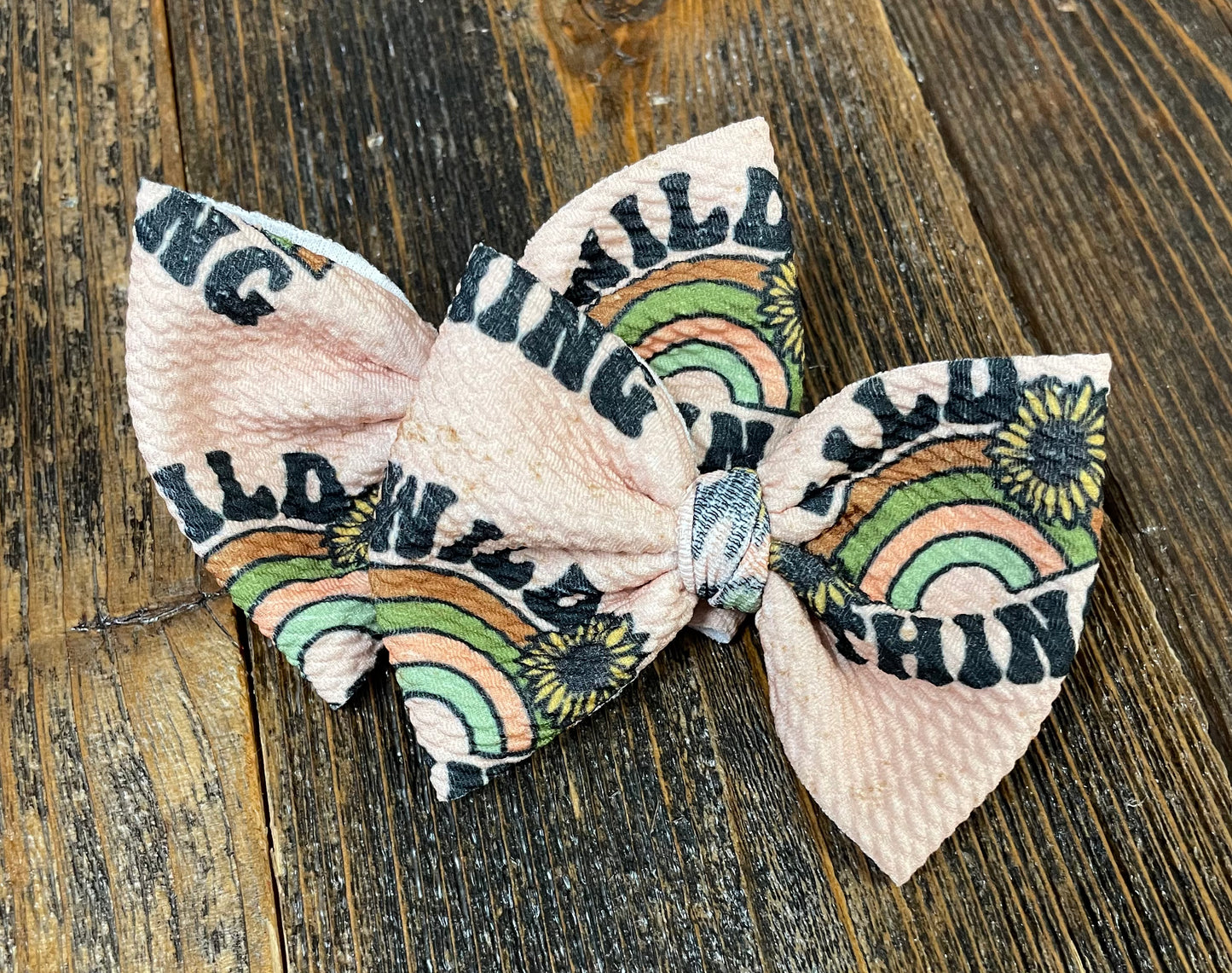 JJs 3in Printed Piggie Bows