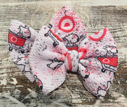 JJs 3in Printed Piggie Bows