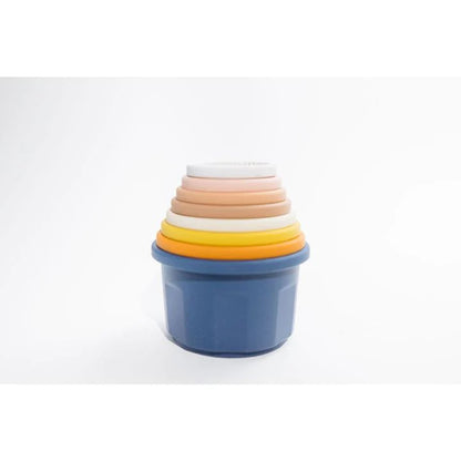 Three Hearts Silicone Stacking Cups