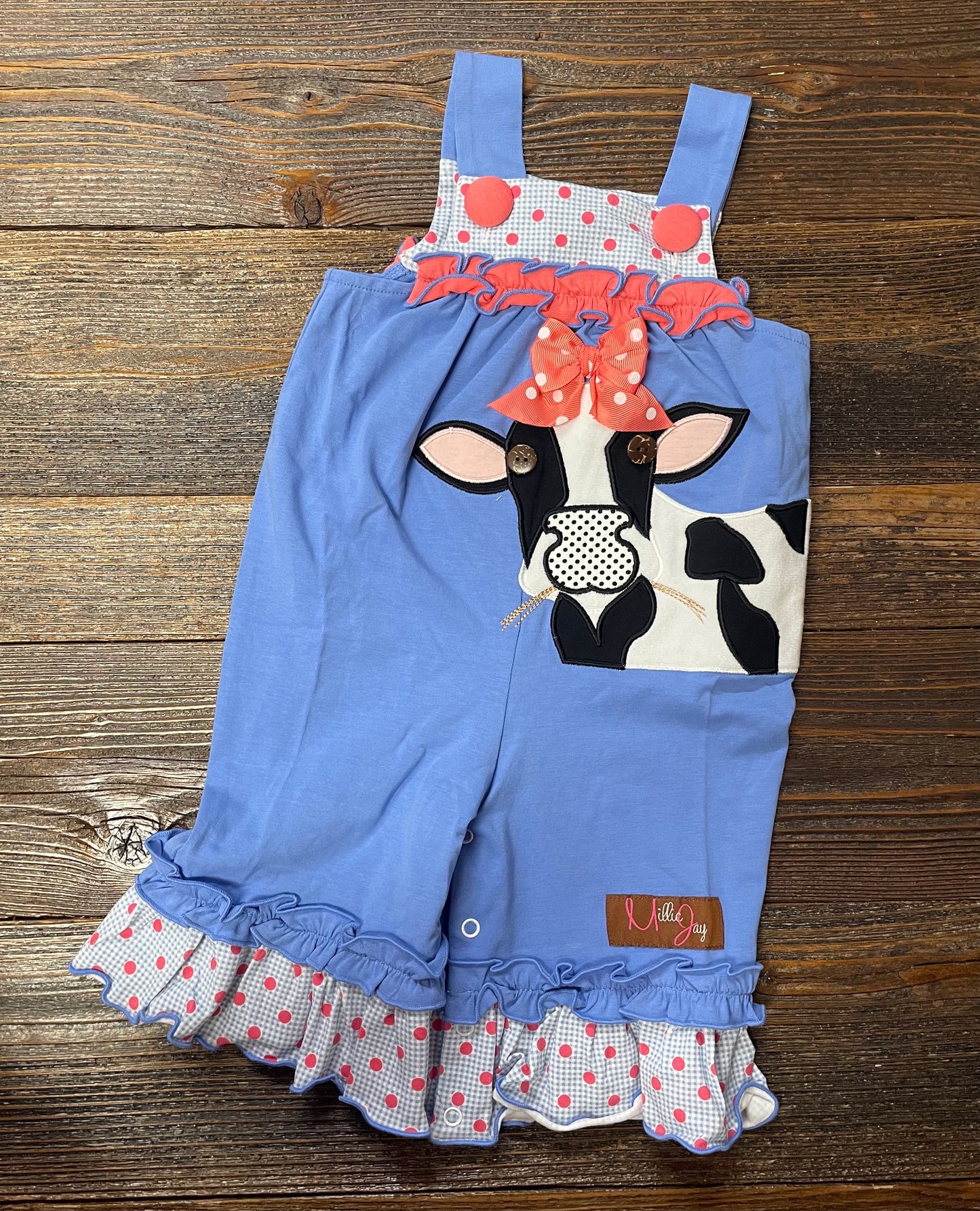 Millie Jay Carly the Cow Romper