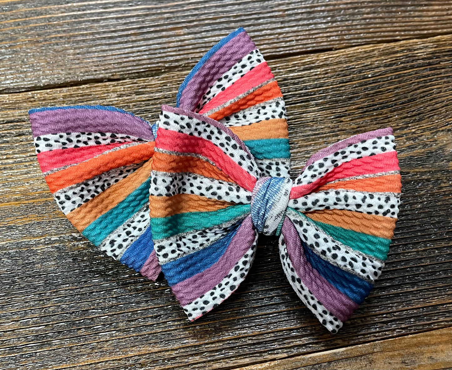 JJs 3in Printed Piggie Bows