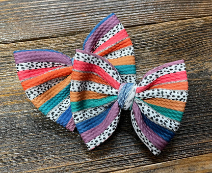 JJs 3in Printed Piggie Bows
