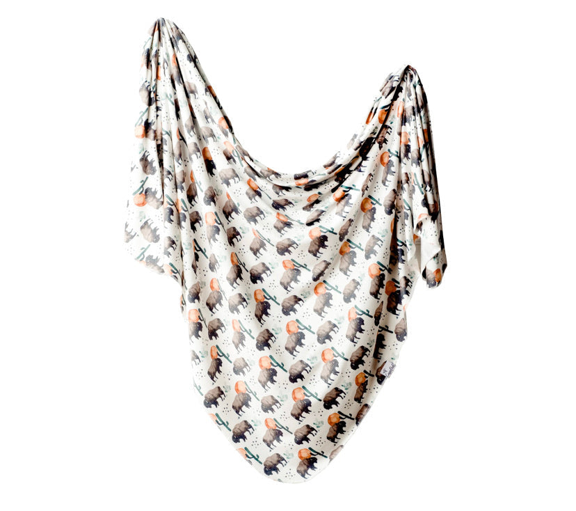 Copper Pearl Swaddle Blanket