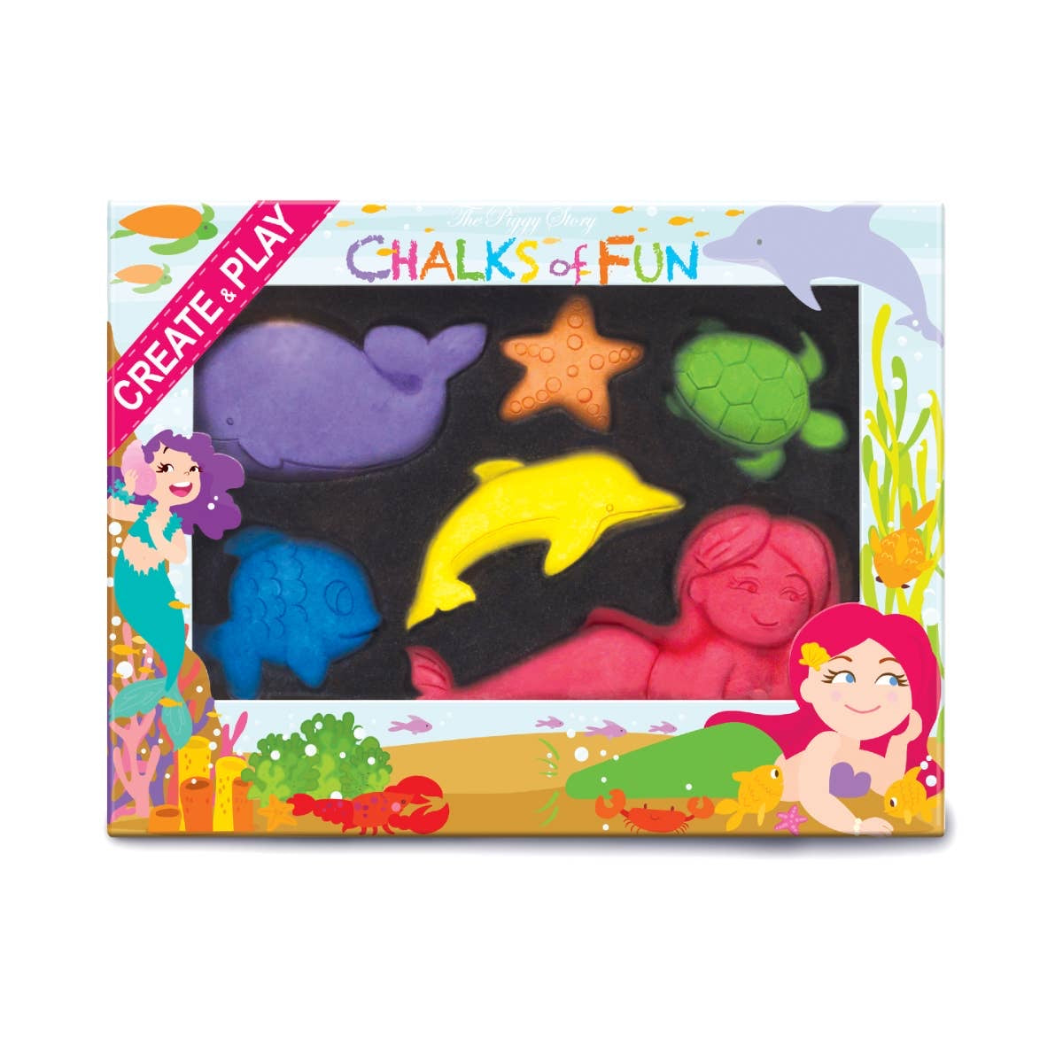 Piggy Story Chalk