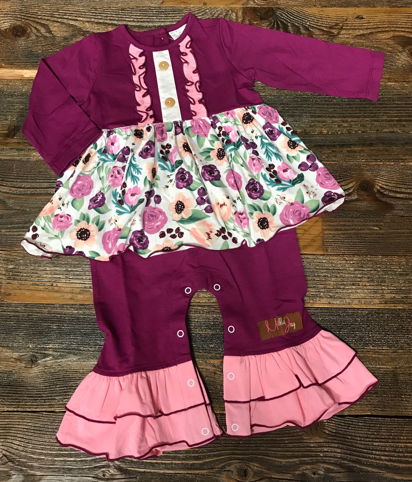 Millie Jay Tulip Terrace Romper