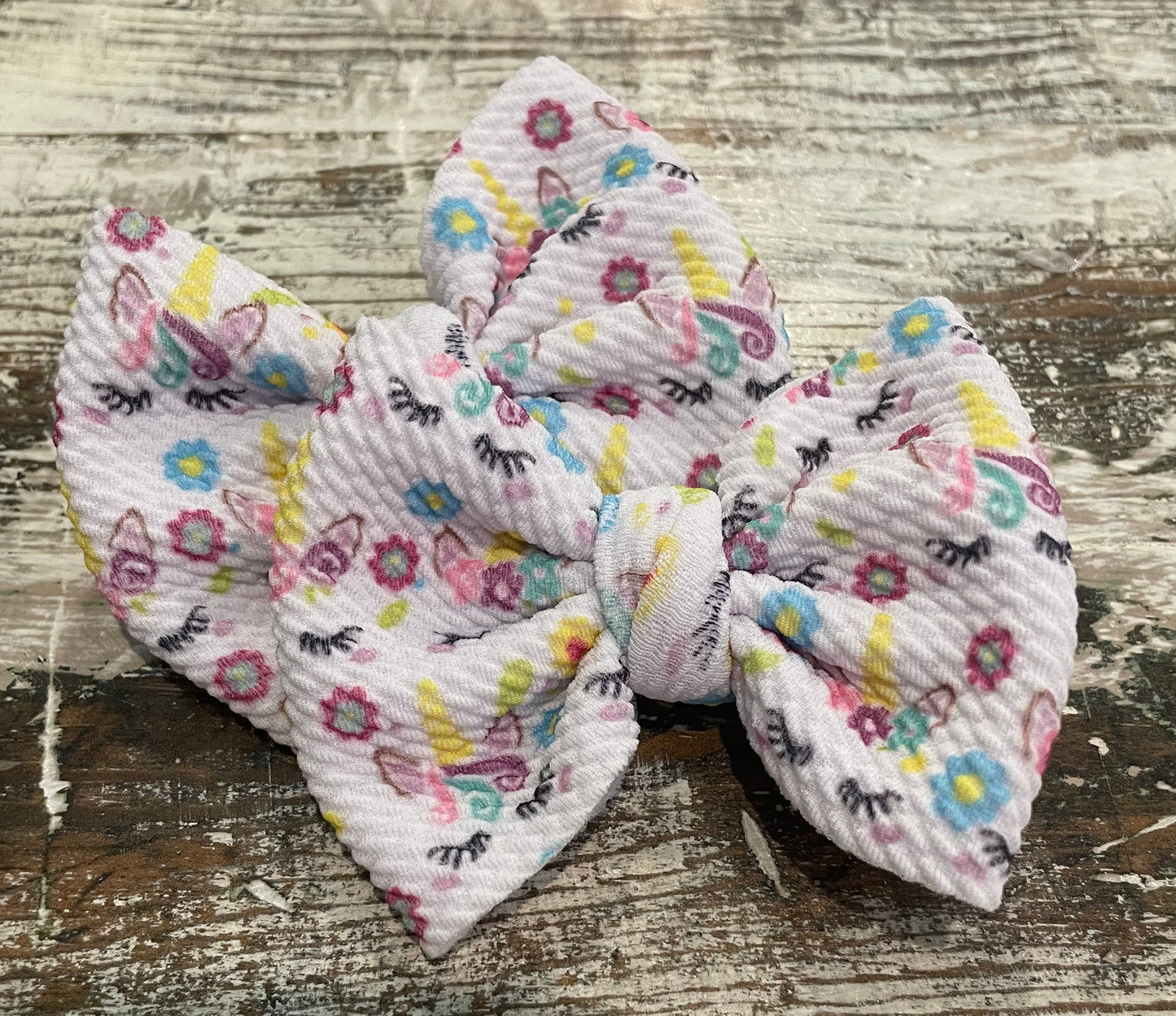 JJs 3in Printed Piggie Bows