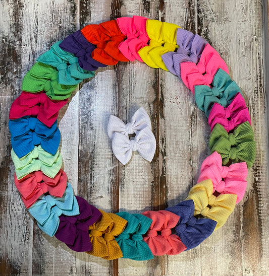 JJs 3in Solid Piggie Bows