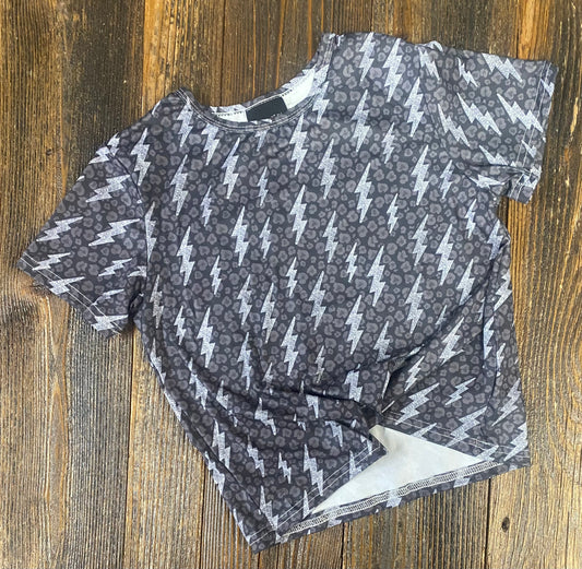 Leopard Bolt Tee
