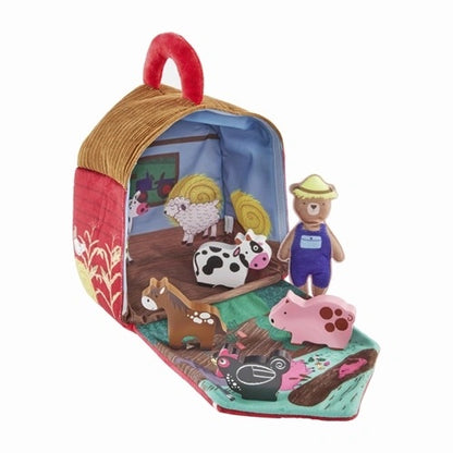 Mudpie My Farm plush Set