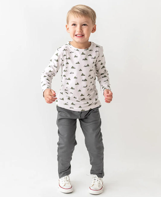 RuggedButts Mellow Mountains Basic Tee