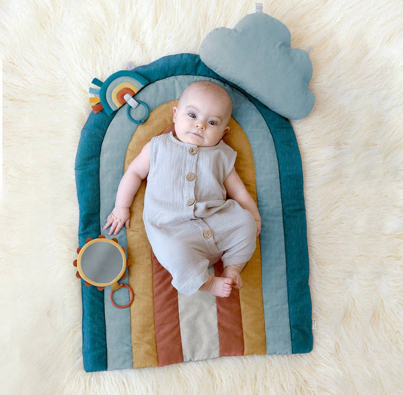 Itzy Ritzy Tummy Time Rainbow Mat