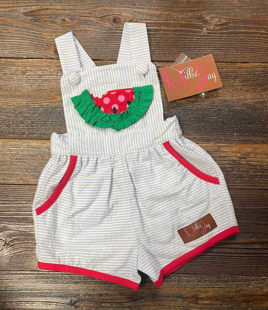 Millie Jay Watermelon Applique Romper