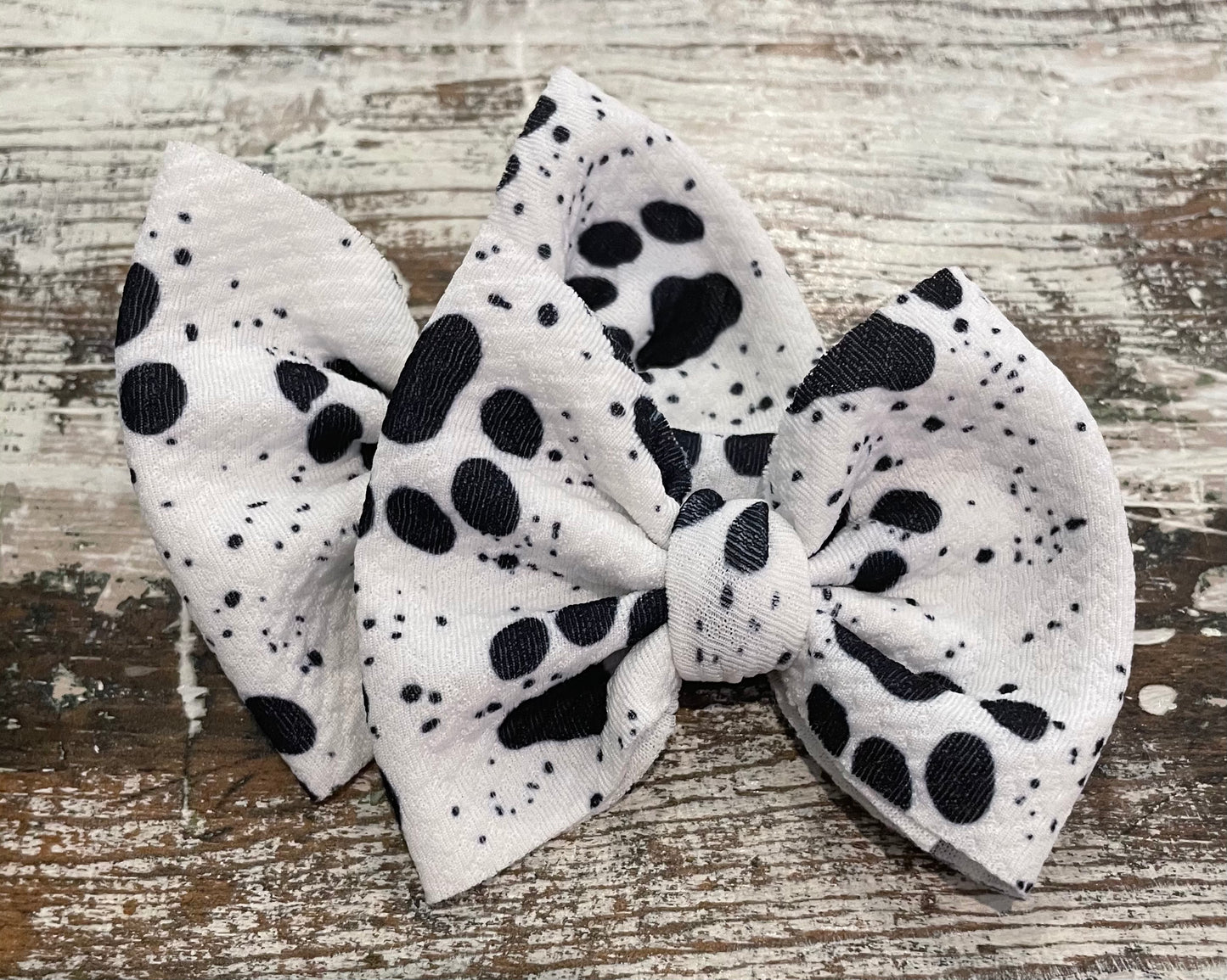 JJs 3in Printed Piggie Bows