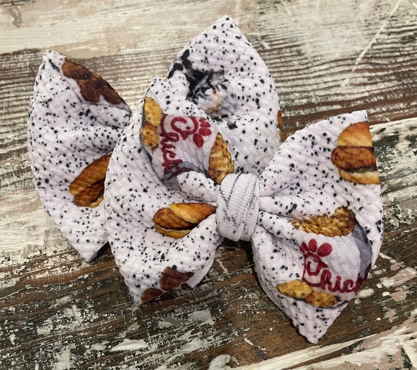 JJs 3in Printed Piggie Bows