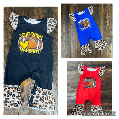 CC Touchdown Romper