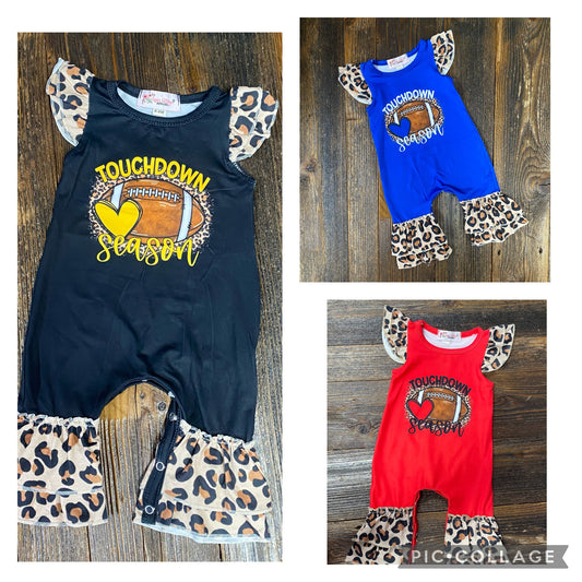 CC Touchdown Romper