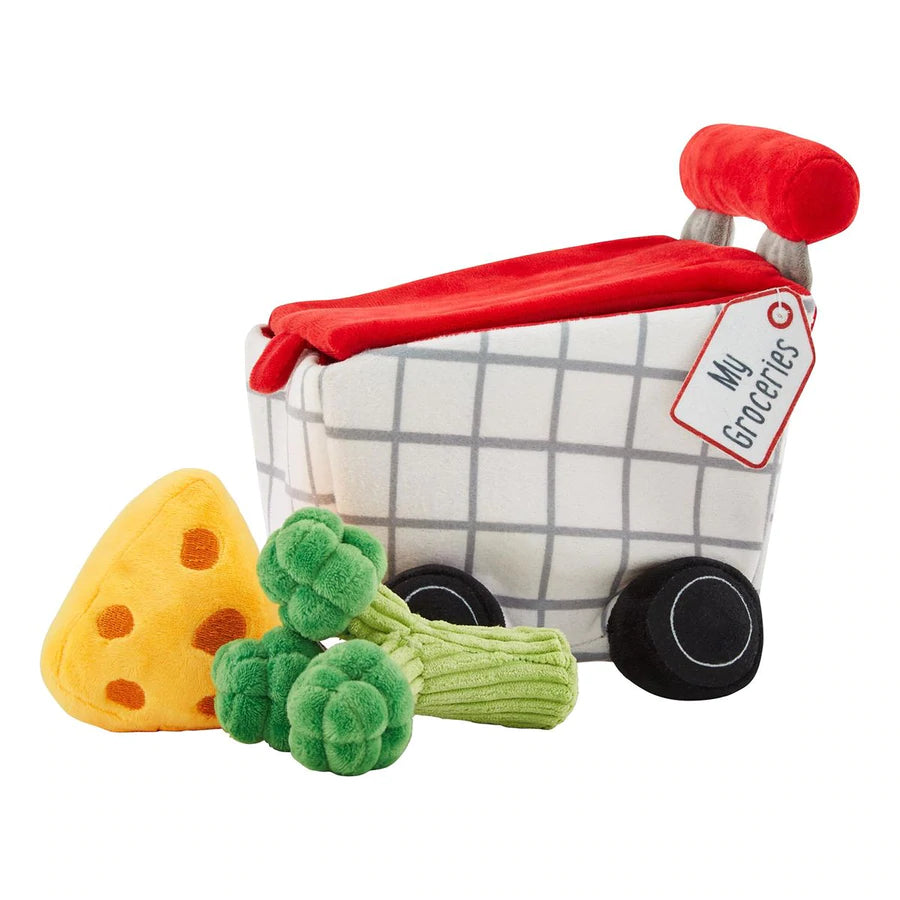 Mudpie My Groceries Plush Set