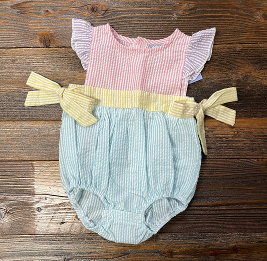 Three Sisters Color Block Tie Bubble *