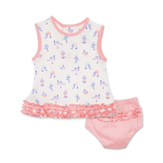 MM Sloth Dress + Diaper Cover
