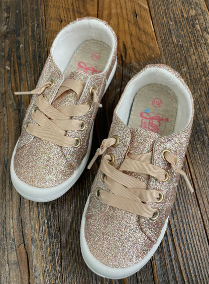 Lollie Rose Glitter Slip On Shoe